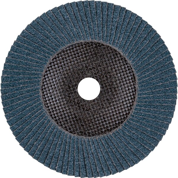 Pferd Flap Disc, 7''x5/8-11, Z SG POWER STEELOX, 50 Grit, T27, Flat, Zirconia - 64558