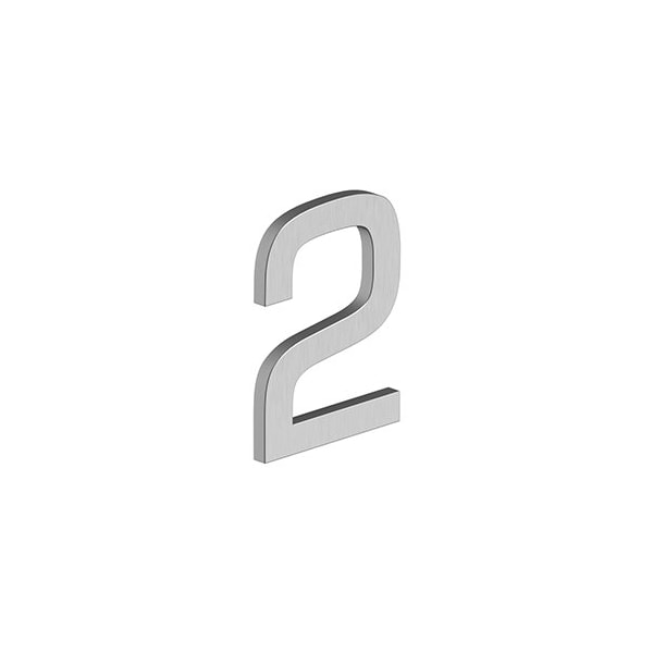 Deltana 4 NUMBER 2, E SERIES W/ RISERS, STAINLESS STEEL in Brushed Stainless - RNE-2U32D