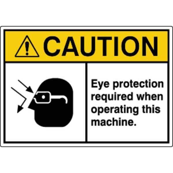 Zoro Select Label, Personal Protection, 3-1/2 in H, PK5, HWL-535-753-5PK - HWL-535-753-5PK