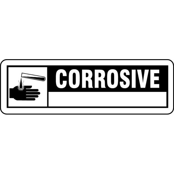 Harris Industries Label, 2-7/8 In. W, 7/8 In. H, PK500, LB132298 - LB132298