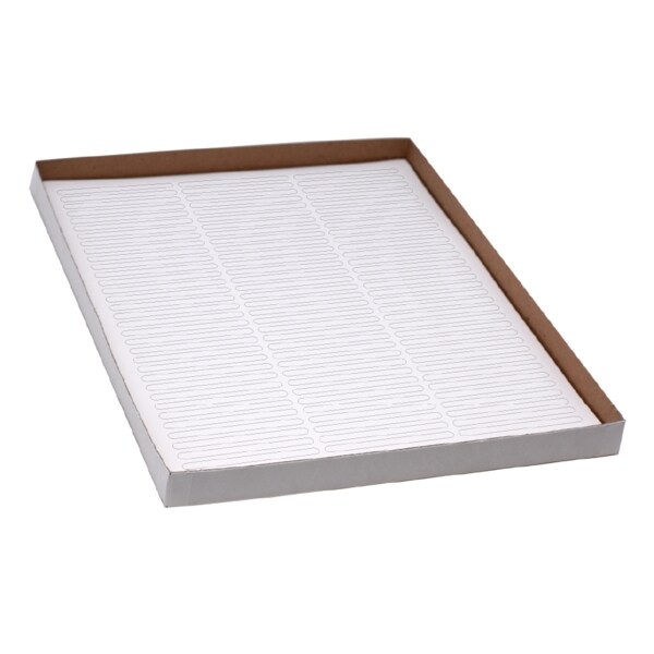 Nevs Cryo Label Laser Sheets 67x5mm for MicroplatesWhite - LCL-316258-W