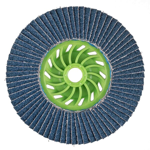 Gator Finishing 5 in. X 5/8-11 in. Sanding Flap Disc, 40 Grit - 391119