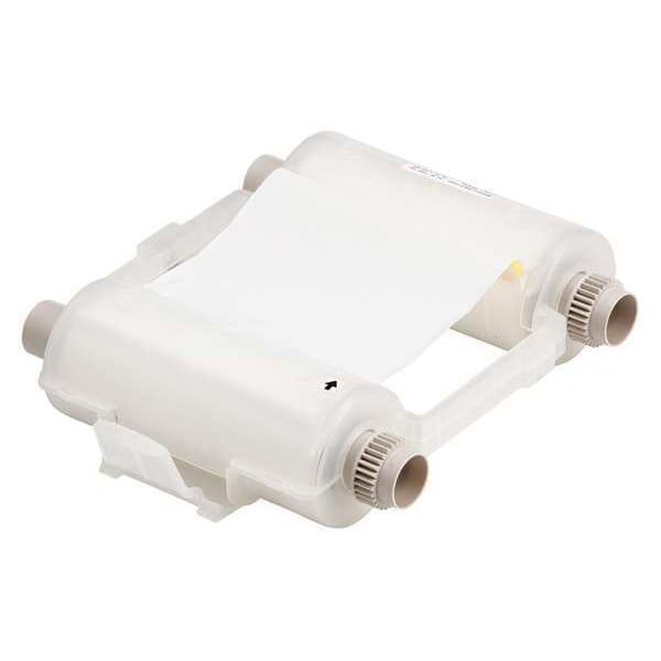 Brady Ribbon Cartridge, 4-1/8" W, 200 ft. L, White - 76741