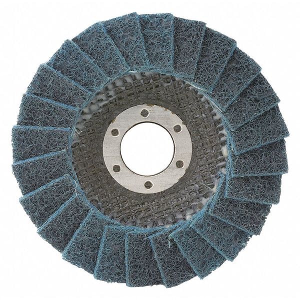 Cgw Abrasives Flap Disc, 4.5x7/8, T29, Non-Woven V Fine - 70124