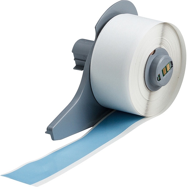Brady Label, 1 in W, Outdoor, Sky Blue - M7C-1000-595-SB