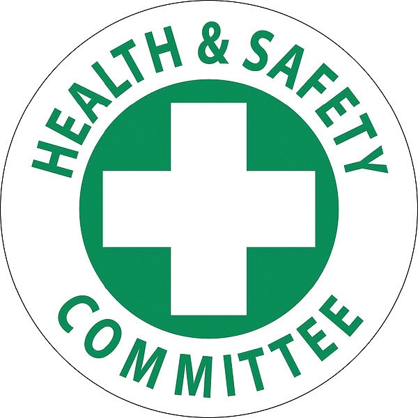Nmc Health & Safety Committee Hard Hat Emblem, Pk25 - HH46