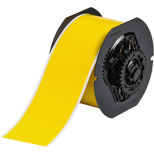 Brady Flame Retardant Polyimide Wire and Cable Labels 2 in W x 85 ft L Yellow - B33C-2000-472YL