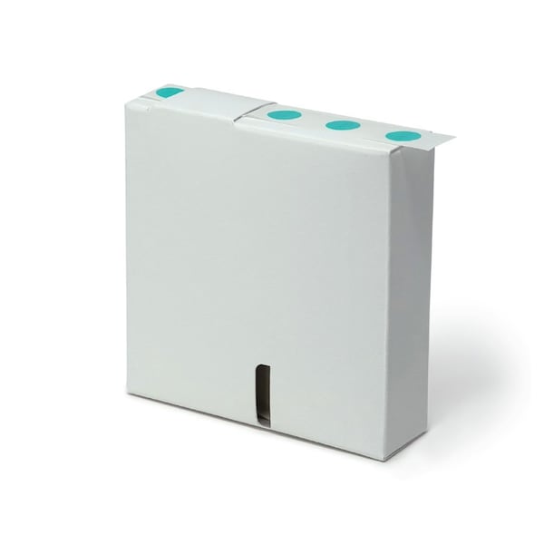 Globe Scientific Label Rolls, Cryo, 13mm Dots, for 1.5-2mL Tubes, Green, 1000PK - LCR-13G
