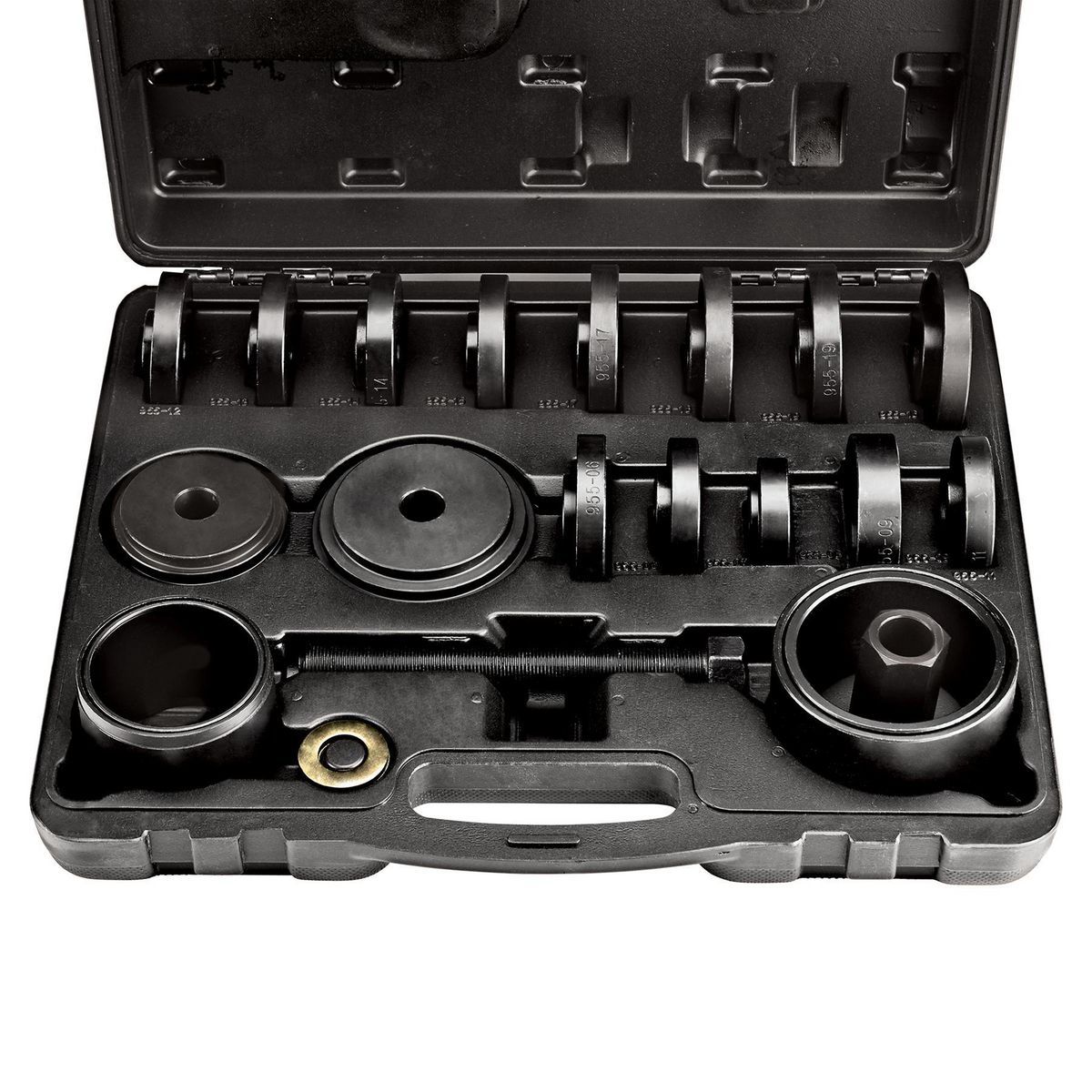 Kit de extracción e instalación de rodamientos delanteros Maddox Front Wheel Drive, 21 piezas - 63728.