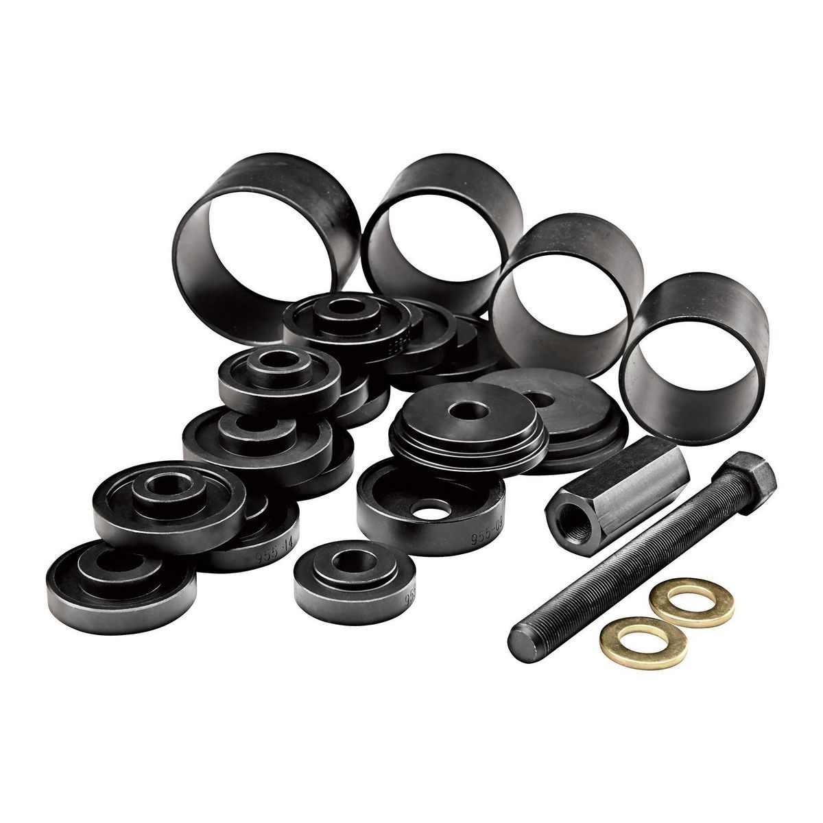 Kit de extracción e instalación de rodamientos delanteros Maddox Front Wheel Drive, 21 piezas - 63728.