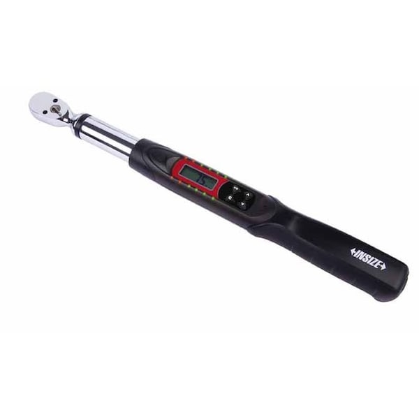 Insize Digital Angle Torque Wrench, 53.1,265.5In.Lb/4.42, 22.12Ft.Lb - IST-1W30A