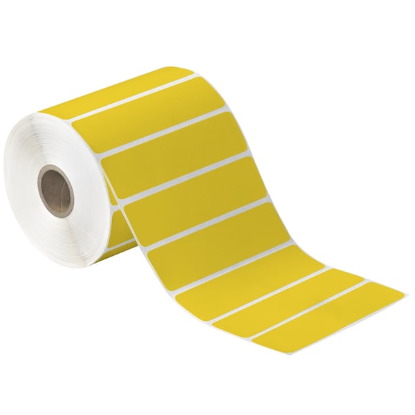 Tape Logic 4 x 1in Yellow Desktop Direct Thermal Label, 12PK - THD345