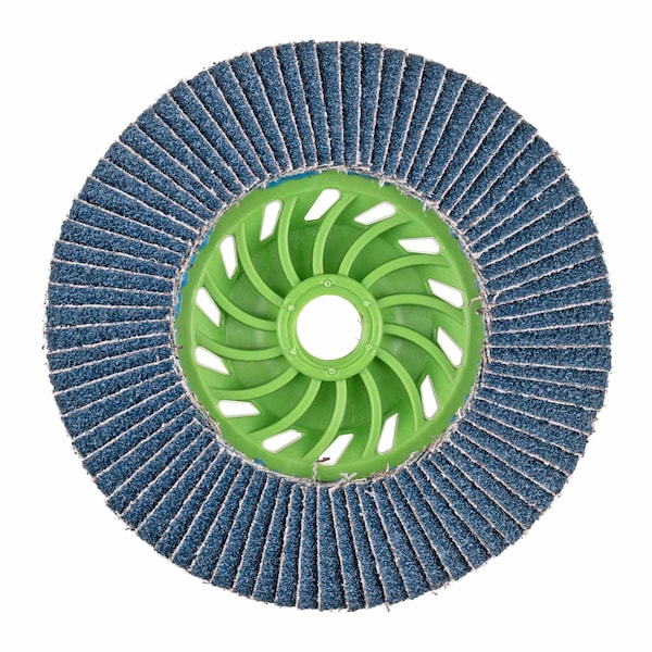 Gator Finishing 4.5 in. X 5/8-11 in. Sanding Flap Disc, 40 Grit - 391116