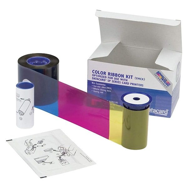 Sicurix Datacard YMCKT - color (cyan, magenta, yellow, resin black, clear overlay) - 534700-001-R010