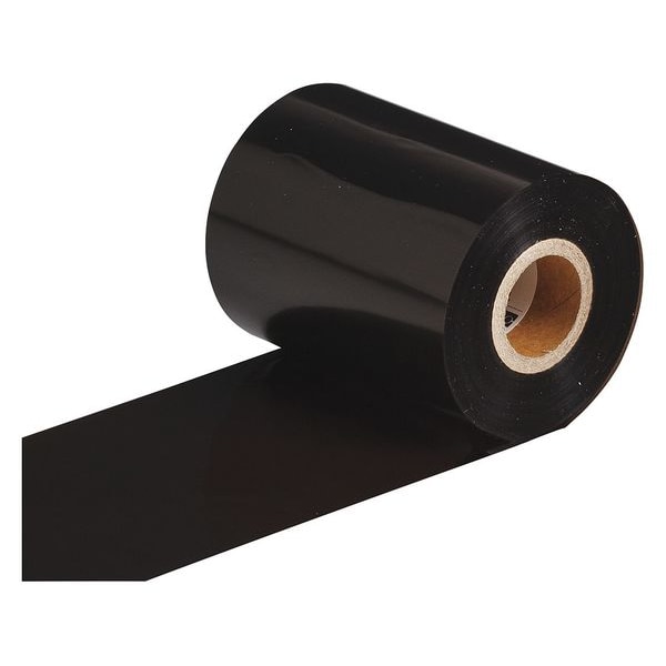 Brady Thermal Transfer Printer Ribbon, 3-17/64" W, 984 ft. L, Black - R6402
