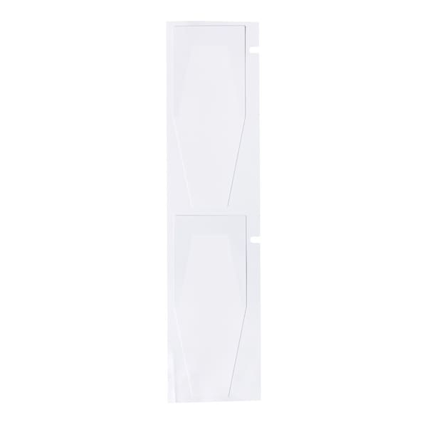 Brady A55 QuickFlag Tapered Wire and Cable Flag Labels 2.5 in H x 1 in W Roll of 2200 - A55-18-483