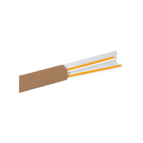 Bsc Preferred 1 x 48'' Slip-Strip Label Holder Strips, 6PK - LH162