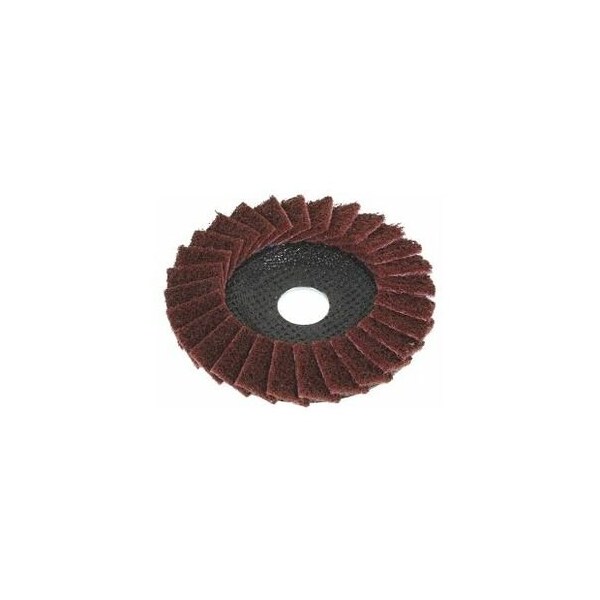 Garant Fleece Flap Disc, Dia: 115 mm, Grit: 180 - 566330 180