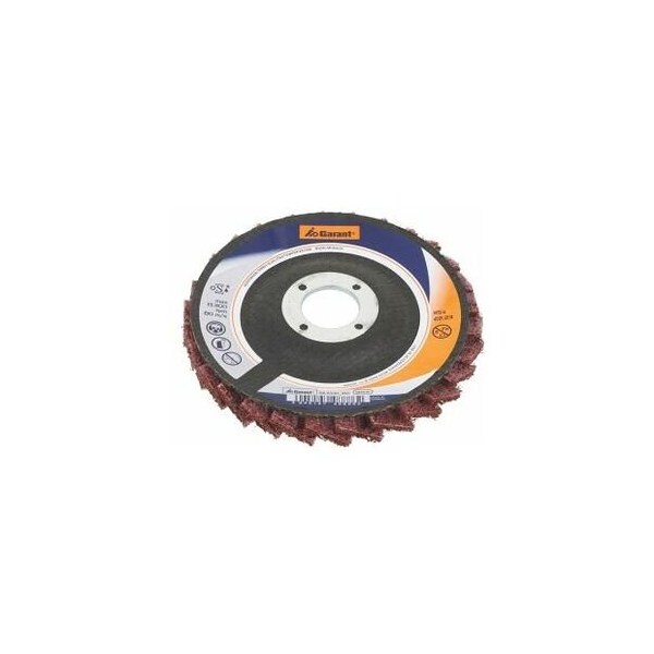 Garant Fleece Flap Disc, Dia: 115 mm, Grit: 180 - 566330 180
