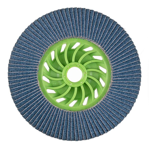 Gator Finishing 4.5 in. X 5/8-11 in. Sanding Flap Disc, 60 Grit - 391117