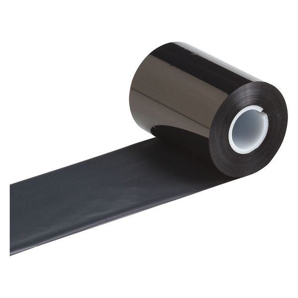 Brady Thermal Transfer Printer Ribbon, 3-17/64" W, 984 ft. L, Black - R6002PC