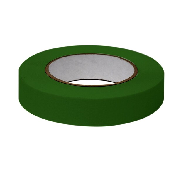 Globe Scientific Labeling Tape, 1" x 60yd per Roll, 3 Rolls/Case, Dark Red, 3PK - LT-1X60DKR