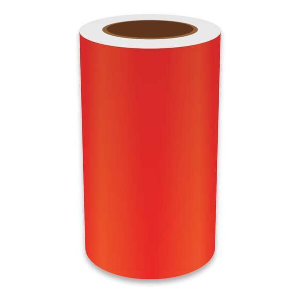 Vnm Signmaker Label Tape, Red, 8in W, For Mfr No. VnM8 - REFRD-3203