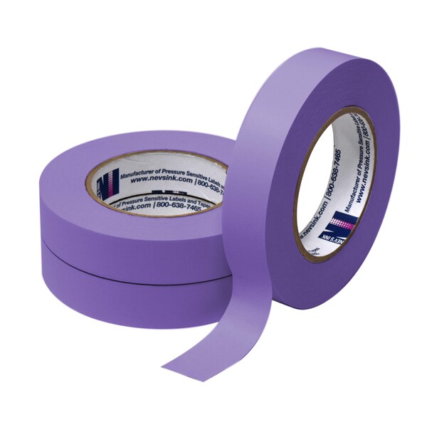 Nevs 1" wide x 60yd Lavender Labeling Tape - T-100-LAVENDAR