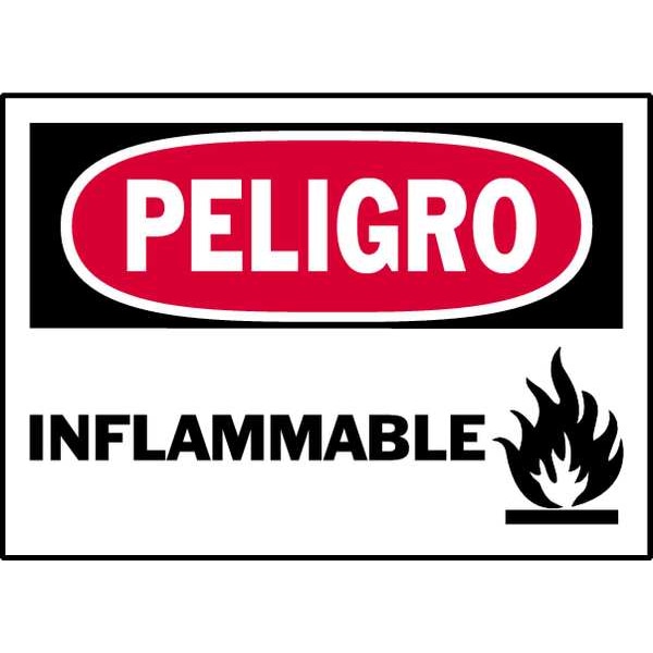 Brady Danger Label, 3-1/2 In. H, 5 In. W, PK5, 86135 - 86135