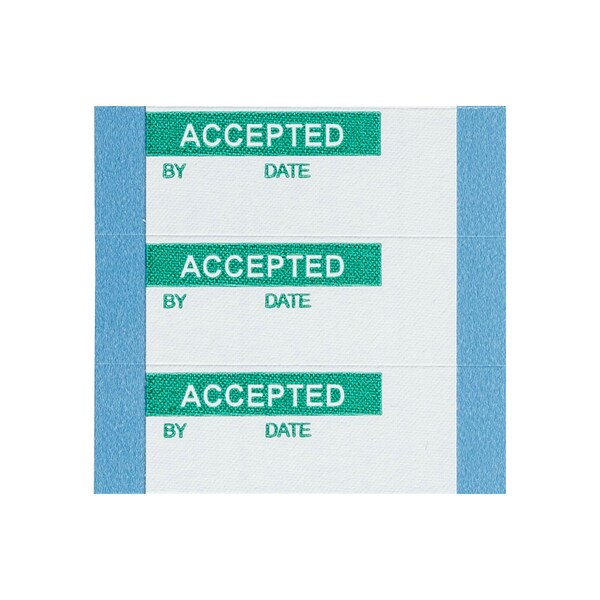 Brady Quality Control Labels 0.625" H x, PK 25, WOX-2-PK - WOX-2-PK