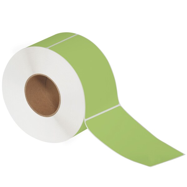 Tape Logic 4 x 6 1/2in Green Direct Thermal Labels - THL560