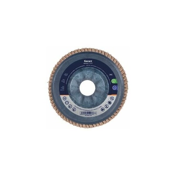 Garant Ceramic Flap Disc, Dia: 115 mm, Grit: 40 - 565224 40