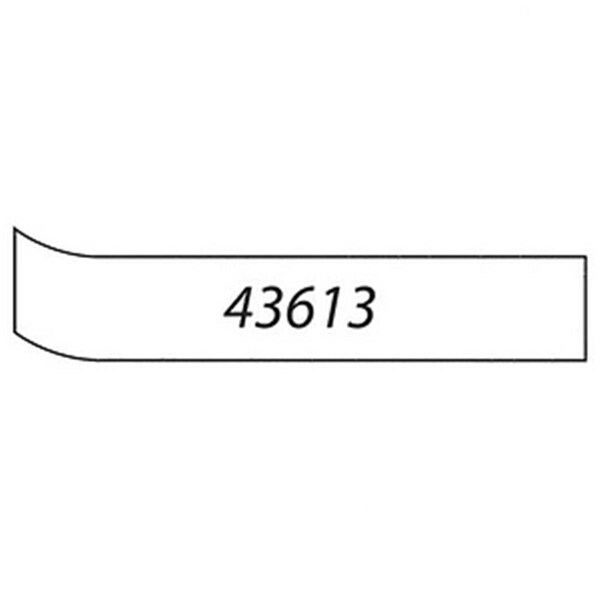 Dymo D1  Tape 0.25 Inch x 23 1 Roll Label Tape Cartridge - 43613