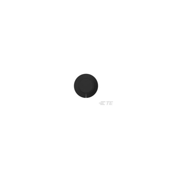 Te Connectivity KS500B1/4=KNOB NEGRO C/ FALDÓN 1/4 - 1437623-4