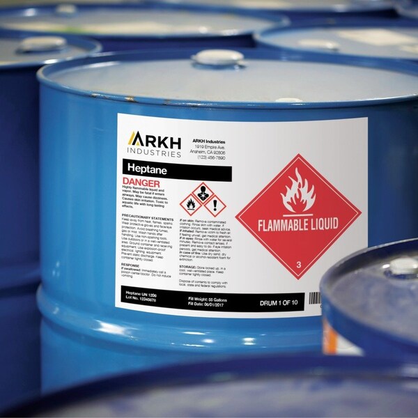 Avery Label, Ghs Chemical, 8.5X11 50PK - AVE60501