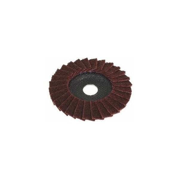 Garant Fleece Flap Disc, Dia: 125 mm, Grit: 180 - 566340 180