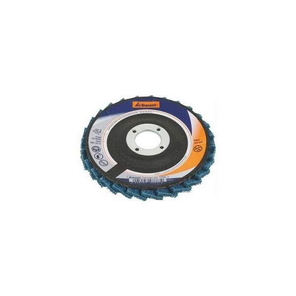 Garant Fleece Flap Disc, Dia: 115 mm, Grit: 280 - 566330 280