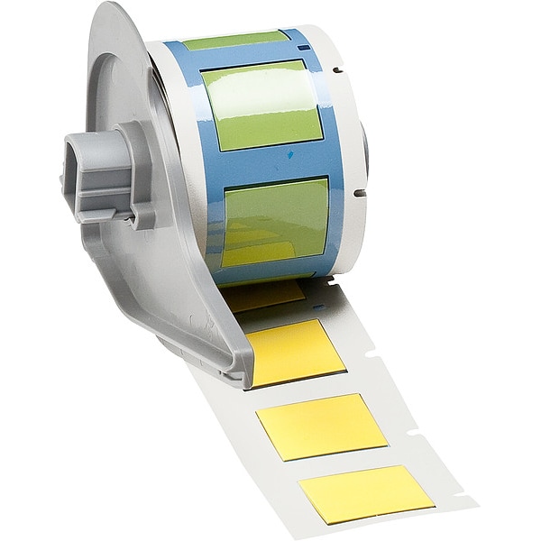 Brady Sleeve, 1 in W, 27/32 in H, Die-cut - M7-500-1-342-YL