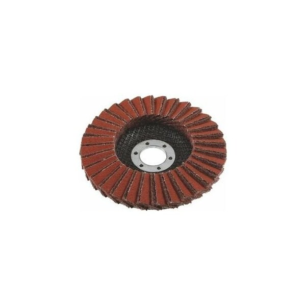 Garant Fleece Flap Disc, Dia: 125 mm, Grit: 80 - 566335 80MED