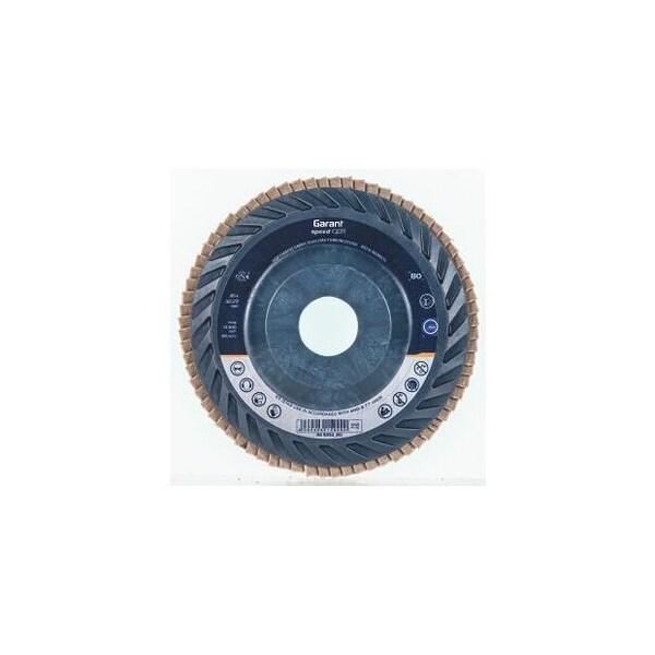 Garant Speed CER Ceramic Flap Disc, Dia: 115 mm, Grit: 80 - 565234 80
