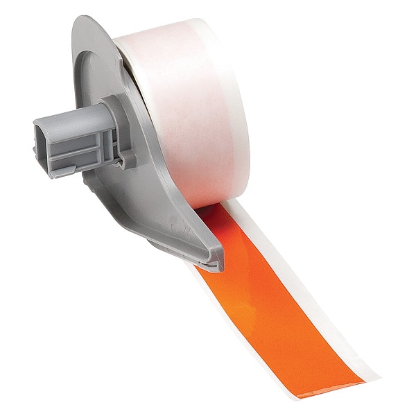 Brady Label, 1 in W, Outdoor, Orange - M7C-1000-595-OR
