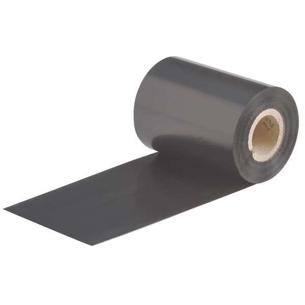Brady Thermal Transfer Printer Ribbon, 3-17/64" W, 984 ft. L, Black - R6202