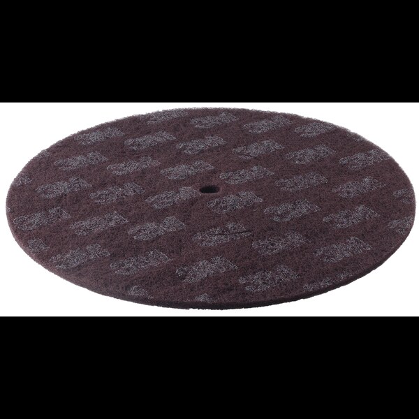 Scotch-Brite Edger Disc Pad 09153, 6.875"x.785", 4, PK40 - 9153