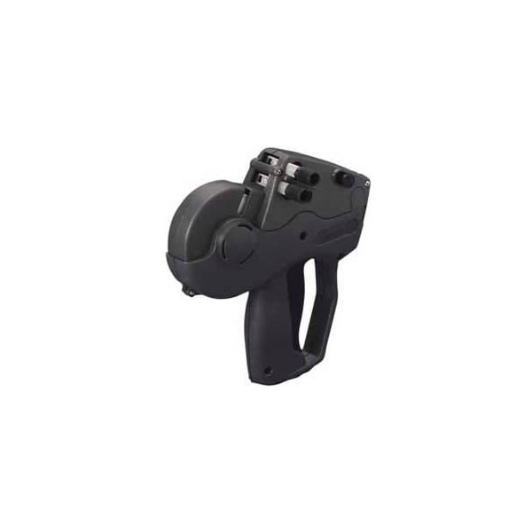 Monarch Marking System Monarch 1136 Two-Line Labeler W/ 2 Extra Label Rolls, 8 Characters per Line, Charcoal - 925083