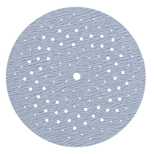 Norton Co 0 Sanding Disc, 5 in Dia, 1116 in Arbor, Coated, P220 Grit, Very Fine, Alumina Ceramic Abrasive - 4038