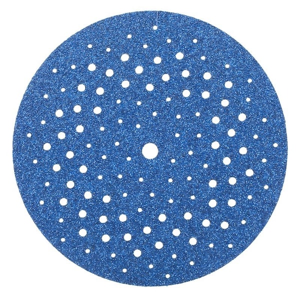 Norton Co 0 Sanding Disc, 5 in Dia, 1116 in Arbor, Coated, 60 Grit, Coarse, Alumina Ceramic Abrasive, Spiral - 3233