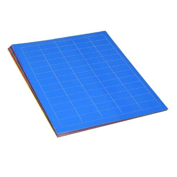 Globe Scientific Label Sheets, Cryo, 38x19mm, for General Use, Assorted Colors, 1500PK - LCS-38X19RW