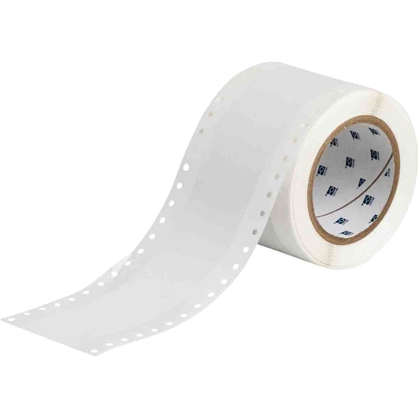 Brady BradyWrap Tedlar Polyvinyl Fluoride Labels 2 in W x 100 ft L White - RCM-637-2.0-WT