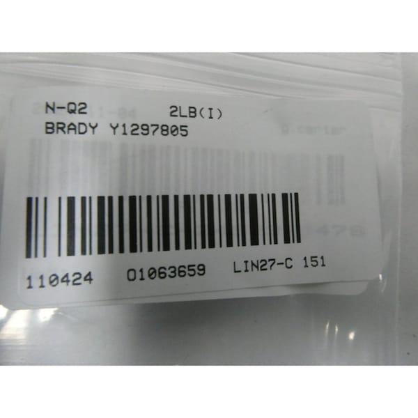 Brady 1IN X 50FT RED LABELING TAPE - M71C-1000-595-RD