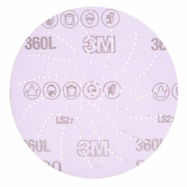 3M Hookit Clean Sanding Dsc 360L, 01704, 5in P220,500/pk - 7010029941